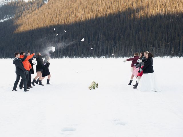 Mike and Christine&apos;s wedding in Lake Louise, Alberta 2