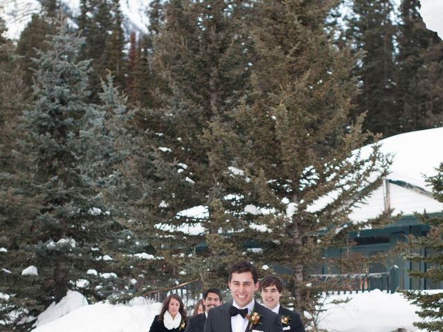 Mike and Christine&apos;s wedding in Lake Louise, Alberta 23