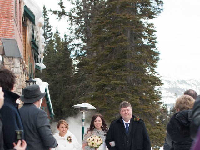 Mike and Christine&apos;s wedding in Lake Louise, Alberta 24