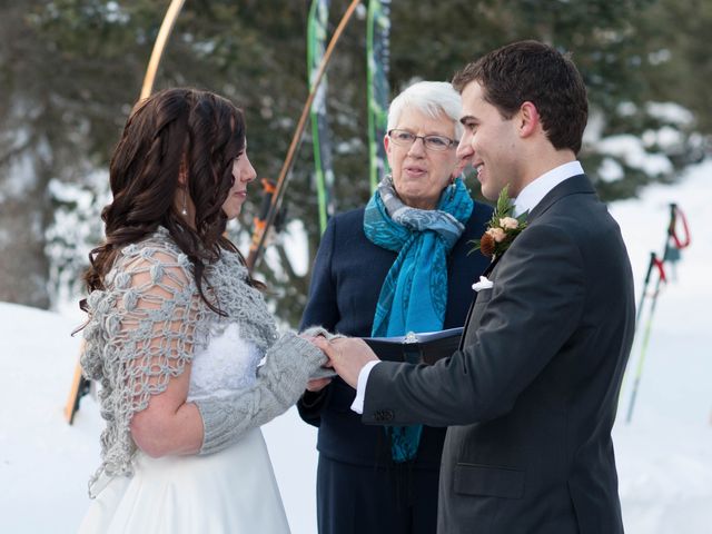 Mike and Christine&apos;s wedding in Lake Louise, Alberta 25