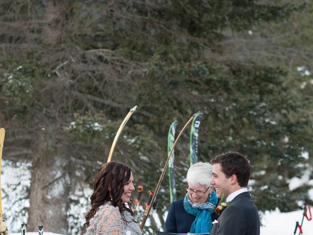 Mike and Christine&apos;s wedding in Lake Louise, Alberta 26