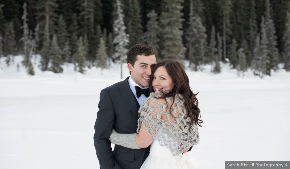 Mike and Christine's wedding in Lake Louise, Alberta