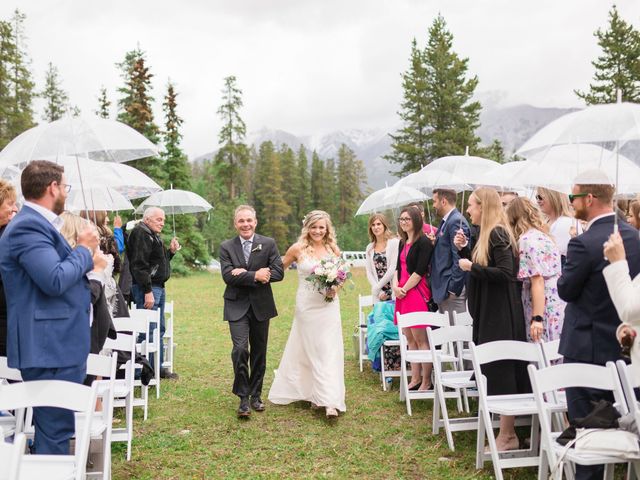 Mitch and Jenn&apos;s wedding in Canmore, Alberta 32
