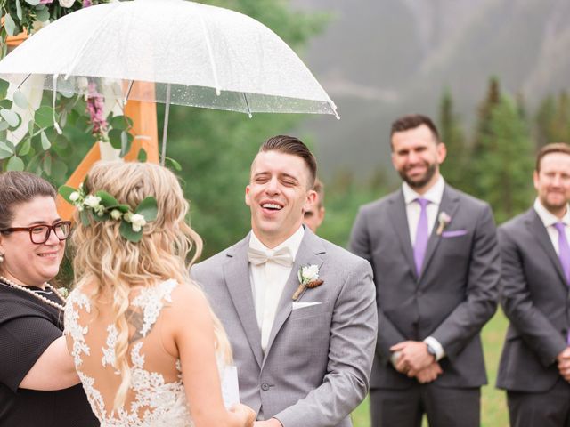 Mitch and Jenn&apos;s wedding in Canmore, Alberta 38
