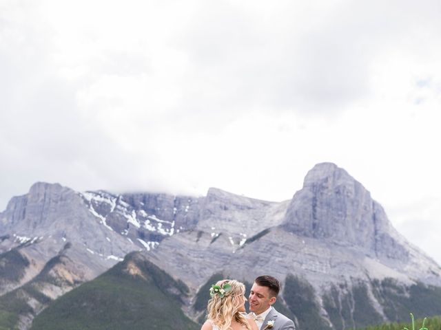 Mitch and Jenn&apos;s wedding in Canmore, Alberta 53