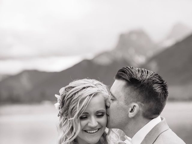 Mitch and Jenn&apos;s wedding in Canmore, Alberta 54