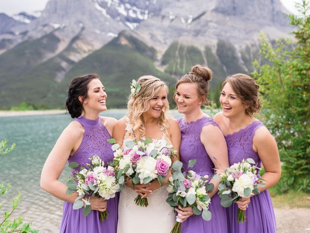 Mitch and Jenn&apos;s wedding in Canmore, Alberta 56