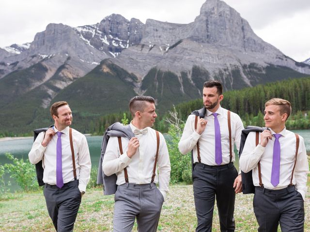 Mitch and Jenn&apos;s wedding in Canmore, Alberta 66