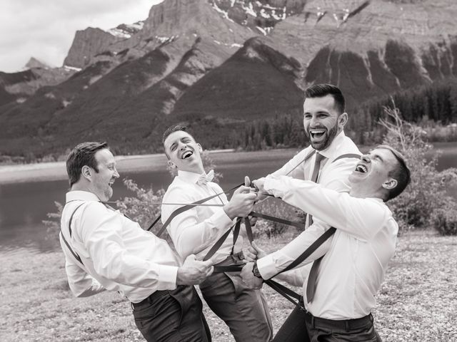 Mitch and Jenn&apos;s wedding in Canmore, Alberta 67