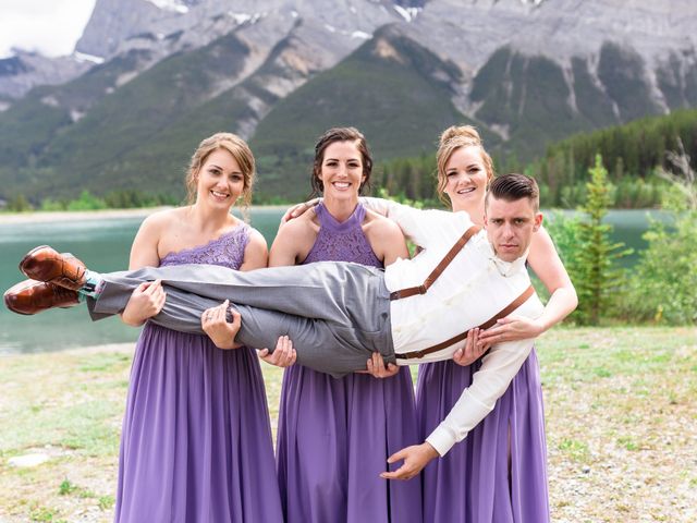 Mitch and Jenn&apos;s wedding in Canmore, Alberta 69