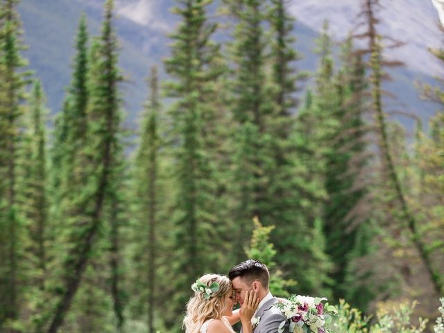 Mitch and Jenn&apos;s wedding in Canmore, Alberta 74
