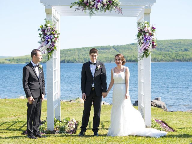 Victor and Celeste&apos;s wedding in Baddeck, Nova Scotia 69