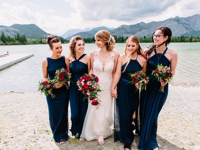 Brad and Brittney&apos;s wedding in Canmore, Alberta 1