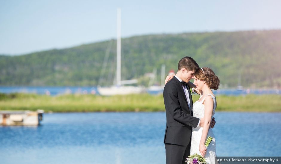 Victor and Celeste's wedding in Baddeck, Nova Scotia