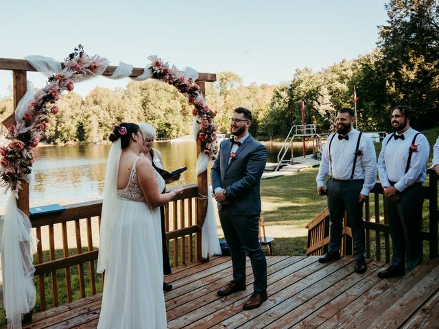 Michael and Samantha&apos;s wedding in Parry Sound, Ontario 10