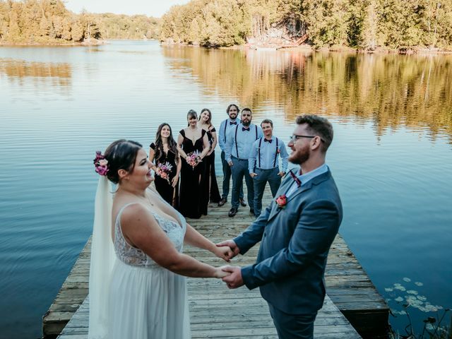 Michael and Samantha&apos;s wedding in Parry Sound, Ontario 2