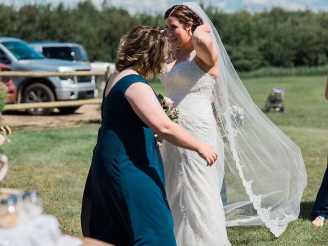 Ben and Josie&apos;s wedding in Coronation, Alberta 40