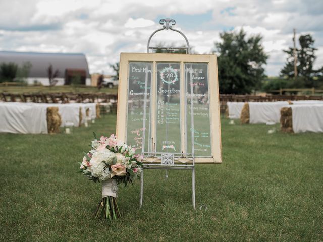 Ben and Josie&apos;s wedding in Coronation, Alberta 133