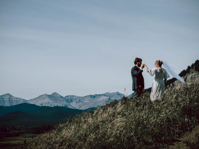 Ben and Kait&apos;s wedding in Kananaskis, Alberta 12