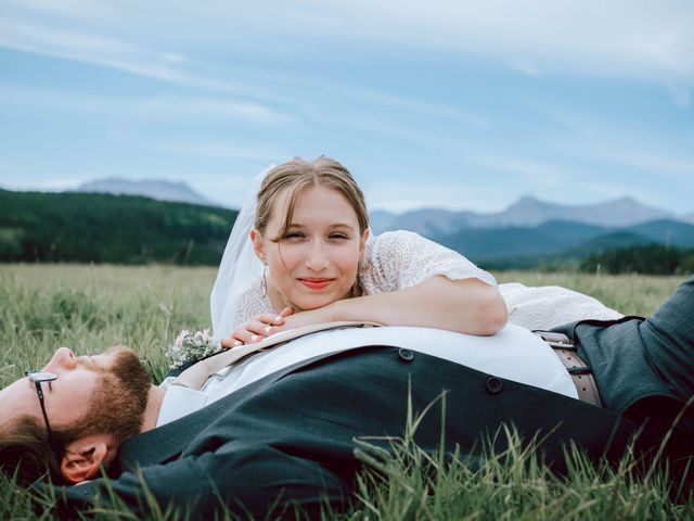 Ben and Kait&apos;s wedding in Kananaskis, Alberta 25