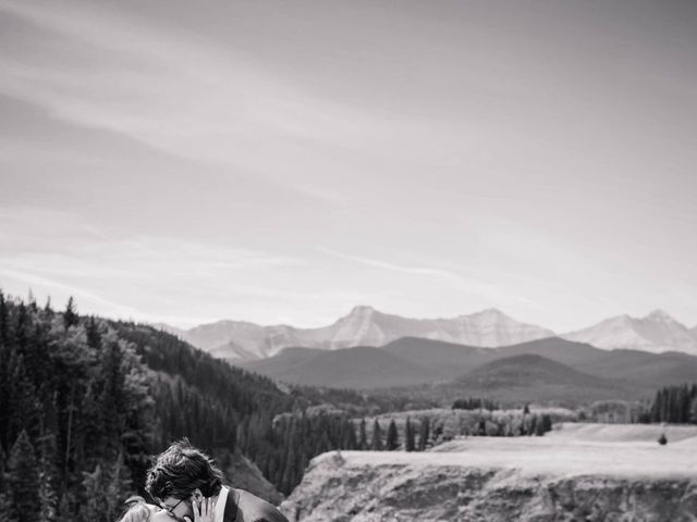 Ben and Kait&apos;s wedding in Kananaskis, Alberta 31