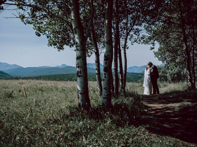 Ben and Kait&apos;s wedding in Kananaskis, Alberta 38