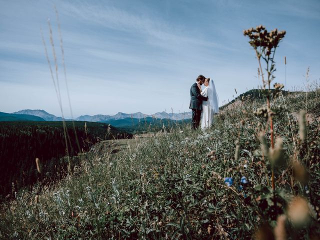 Ben and Kait&apos;s wedding in Kananaskis, Alberta 40