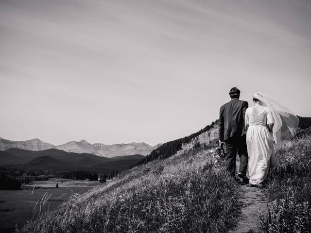 Ben and Kait&apos;s wedding in Kananaskis, Alberta 41