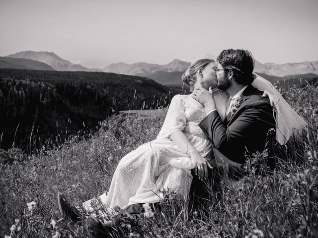 Ben and Kait&apos;s wedding in Kananaskis, Alberta 43