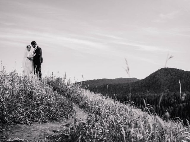 Ben and Kait&apos;s wedding in Kananaskis, Alberta 45