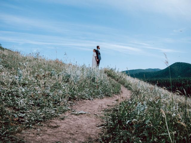 Ben and Kait&apos;s wedding in Kananaskis, Alberta 46