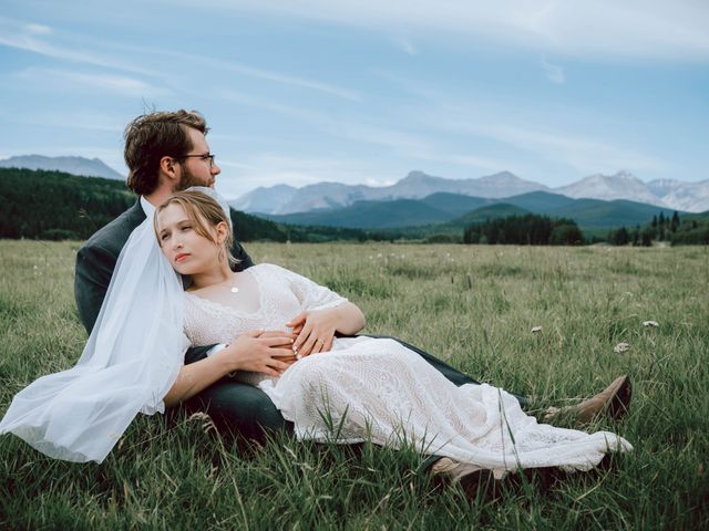 Ben and Kait&apos;s wedding in Kananaskis, Alberta 51