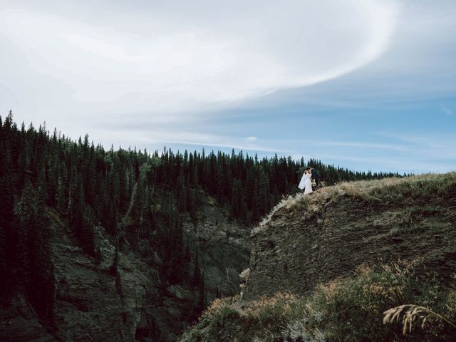 Ben and Kait&apos;s wedding in Kananaskis, Alberta 53