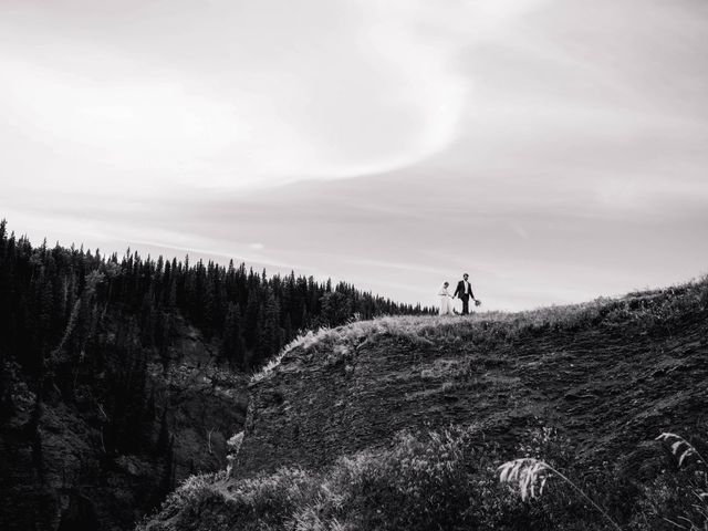 Ben and Kait&apos;s wedding in Kananaskis, Alberta 54