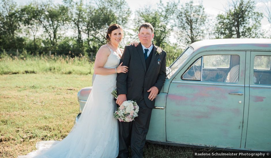 Ben and Josie's wedding in Coronation, Alberta