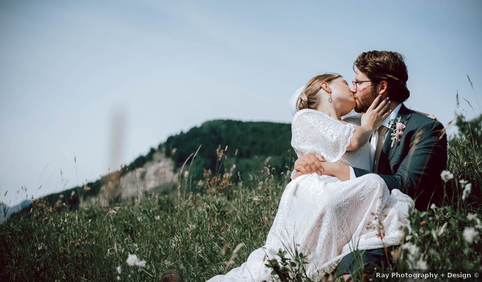 Ben and Kait's wedding in Kananaskis, Alberta