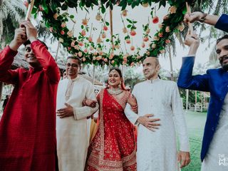 The wedding of Aditi and Aditya