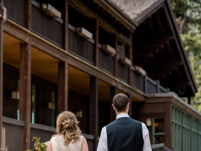 Brennan  and Caitlin &apos;s wedding in Field, British Columbia 4