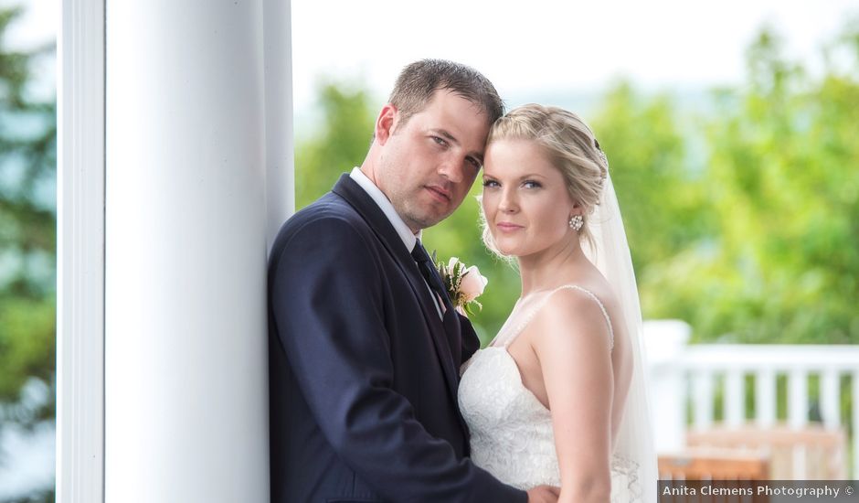 Andrew and Erica's wedding in Baddeck, Nova Scotia