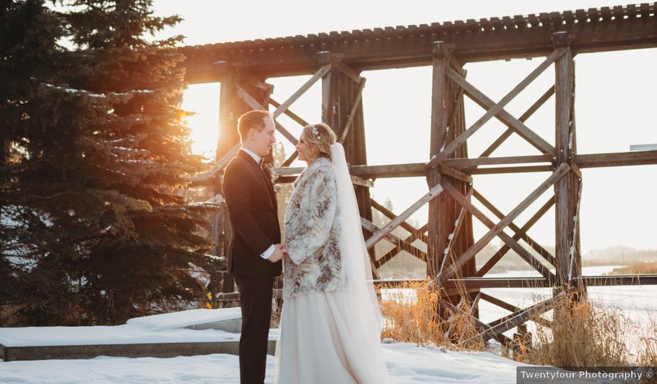 Kyle and Nicole's wedding in Edmonton, Alberta