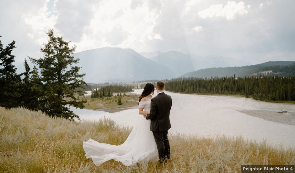 John and Julie's wedding in Jasper, Alberta