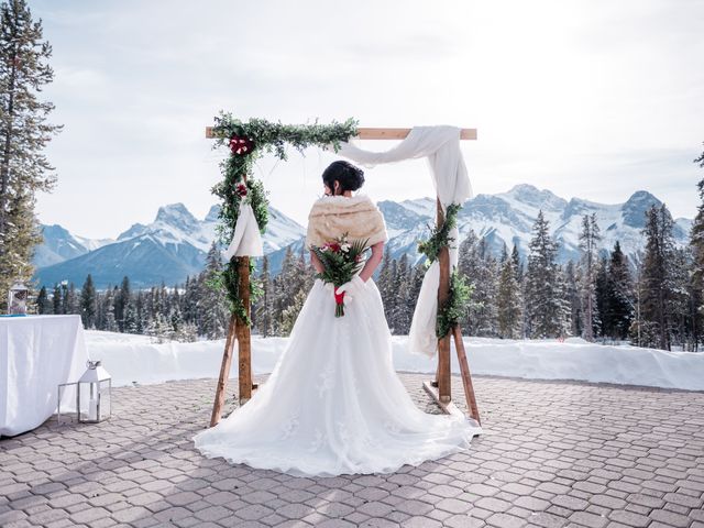 Tyson and Bonnie&apos;s wedding in Canmore, Alberta 7