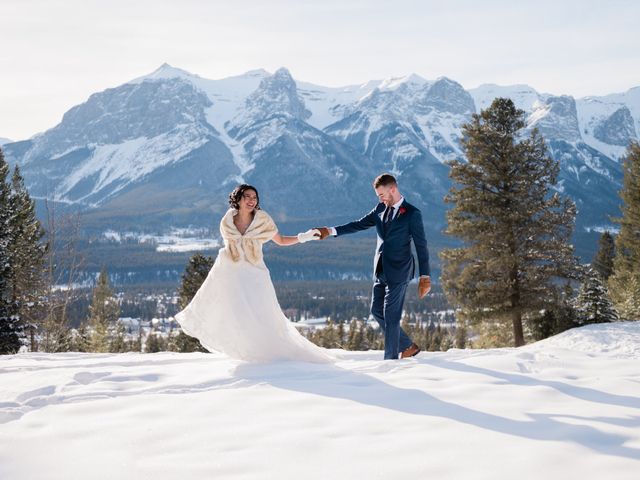 Tyson and Bonnie&apos;s wedding in Canmore, Alberta 8
