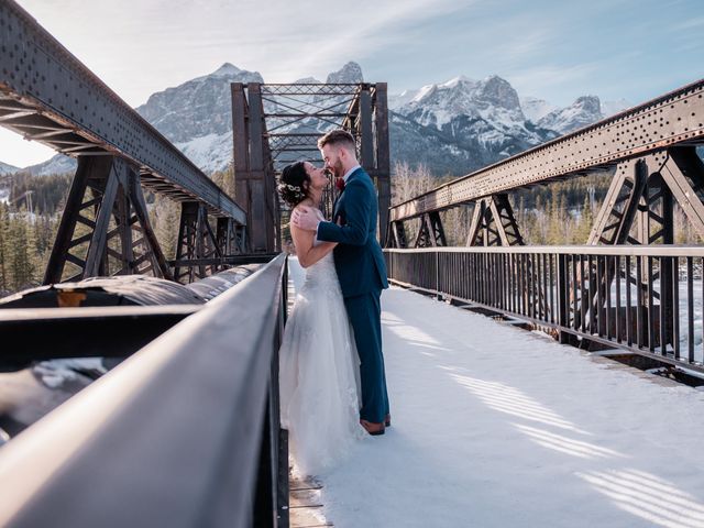 Tyson and Bonnie&apos;s wedding in Canmore, Alberta 10