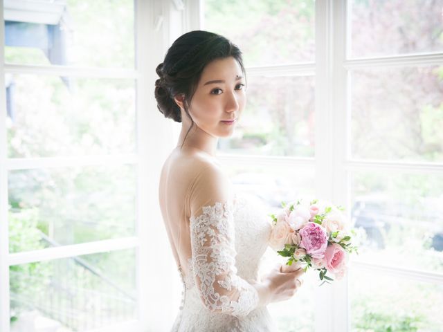 Ken and Olivia's wedding in Vancouver, British Columbia 1