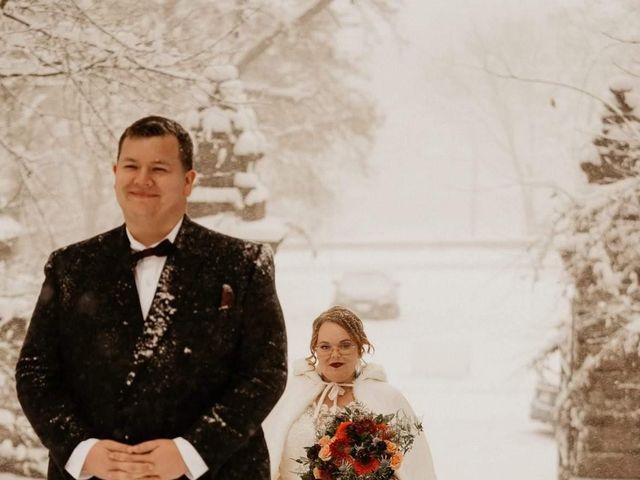 Joshua Doctor and Kathleen Baird's wedding in Queenston, Ontario 6