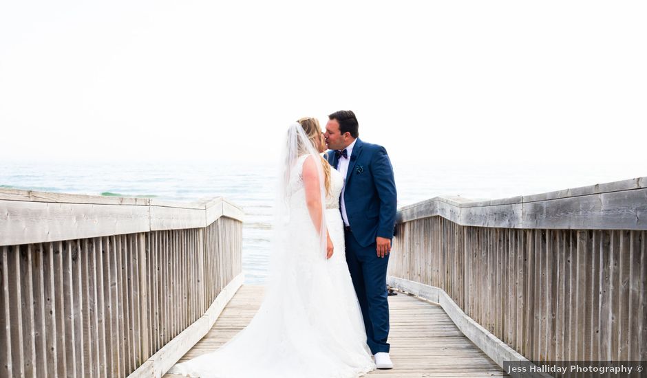 Dylan and Chloe's wedding in Sauble Beach, Ontario