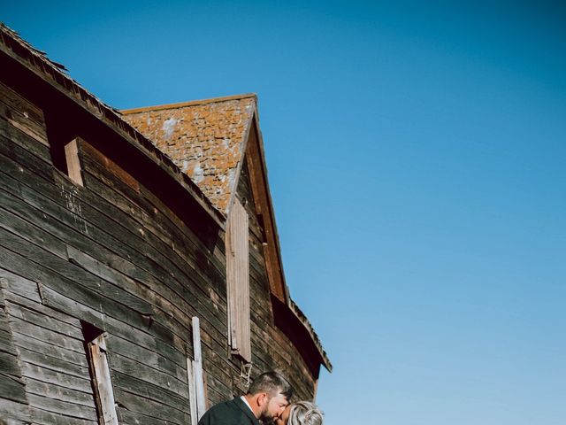 Cam and Erin&apos;s wedding in Cayley, Alberta 15