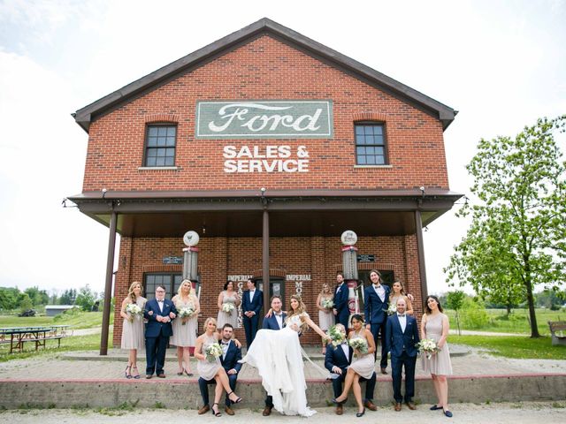Mackenzie and Cayla&apos;s wedding in Milton, Ontario 36