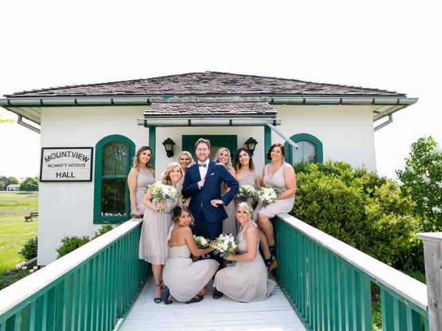Mackenzie and Cayla&apos;s wedding in Milton, Ontario 39